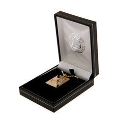 Leicester City FC Gold Plated Dog Tag & Chain LKT Sport Football>Football League>Leicester City FC|Football>Premier League Necklaces