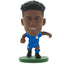 Leicester City FC SoccerStarz Justin LKT Sport James Justin Soccerstarz collectable figureFeatures classic Leicester City home kitStands 5cm tall on a green baseOfficial licensed productApprox 5cm x 2.5cm x 2.5cm Action Figures
