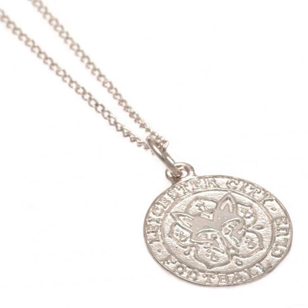 Leicester City FC Sterling Silver Pendant & Chain LKT Sport Football>Football League>Leicester City FC|Football>Premier League Charms & Pendants