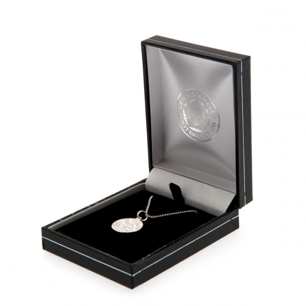 Leicester City FC Sterling Silver Pendant & Chain LKT Sport Football>Football League>Leicester City FC|Football>Premier League Charms & Pendants