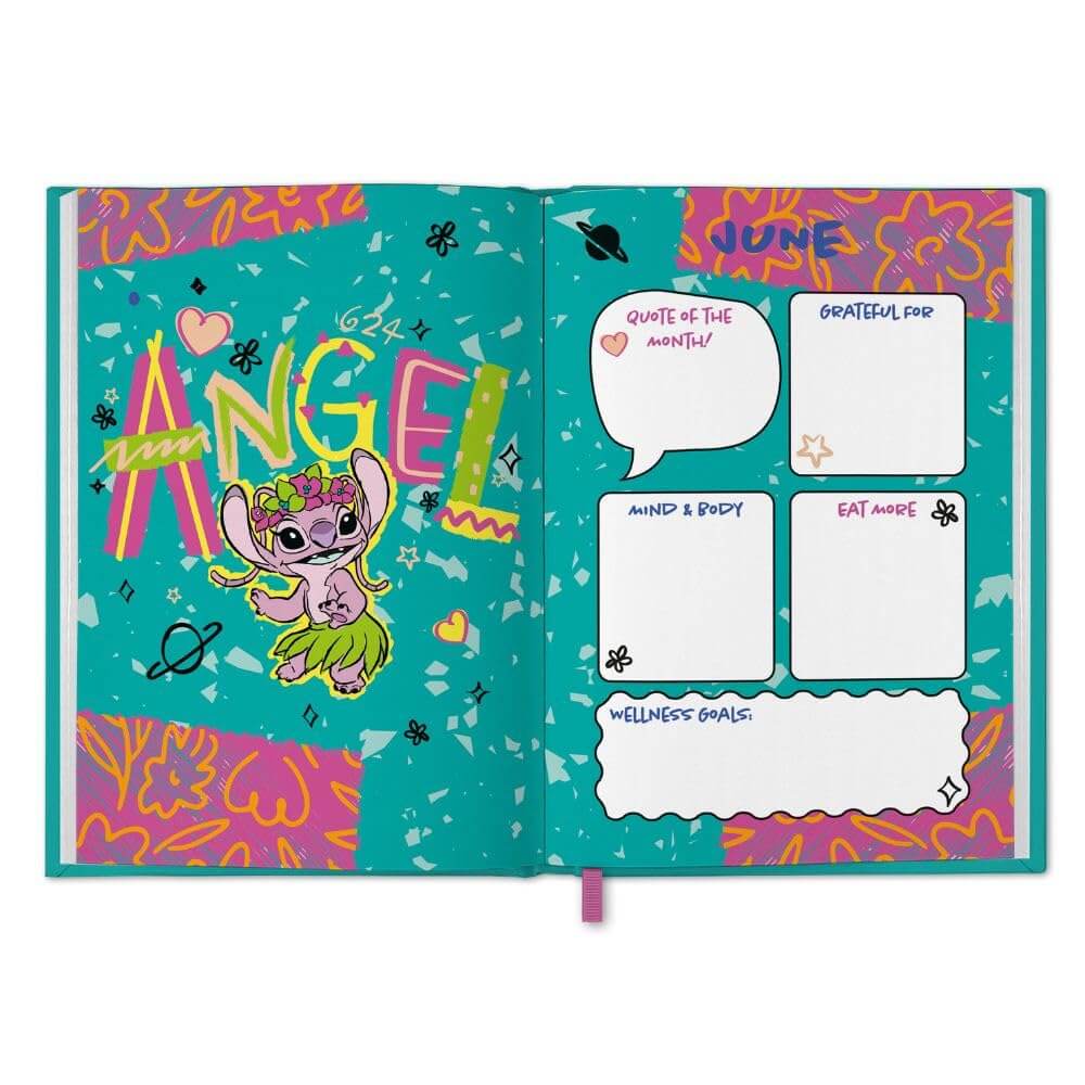 Lilo & Stitch A5 Diary 2026 LKT Sport Entertainment>Movies>Lilo & Stitch Planners