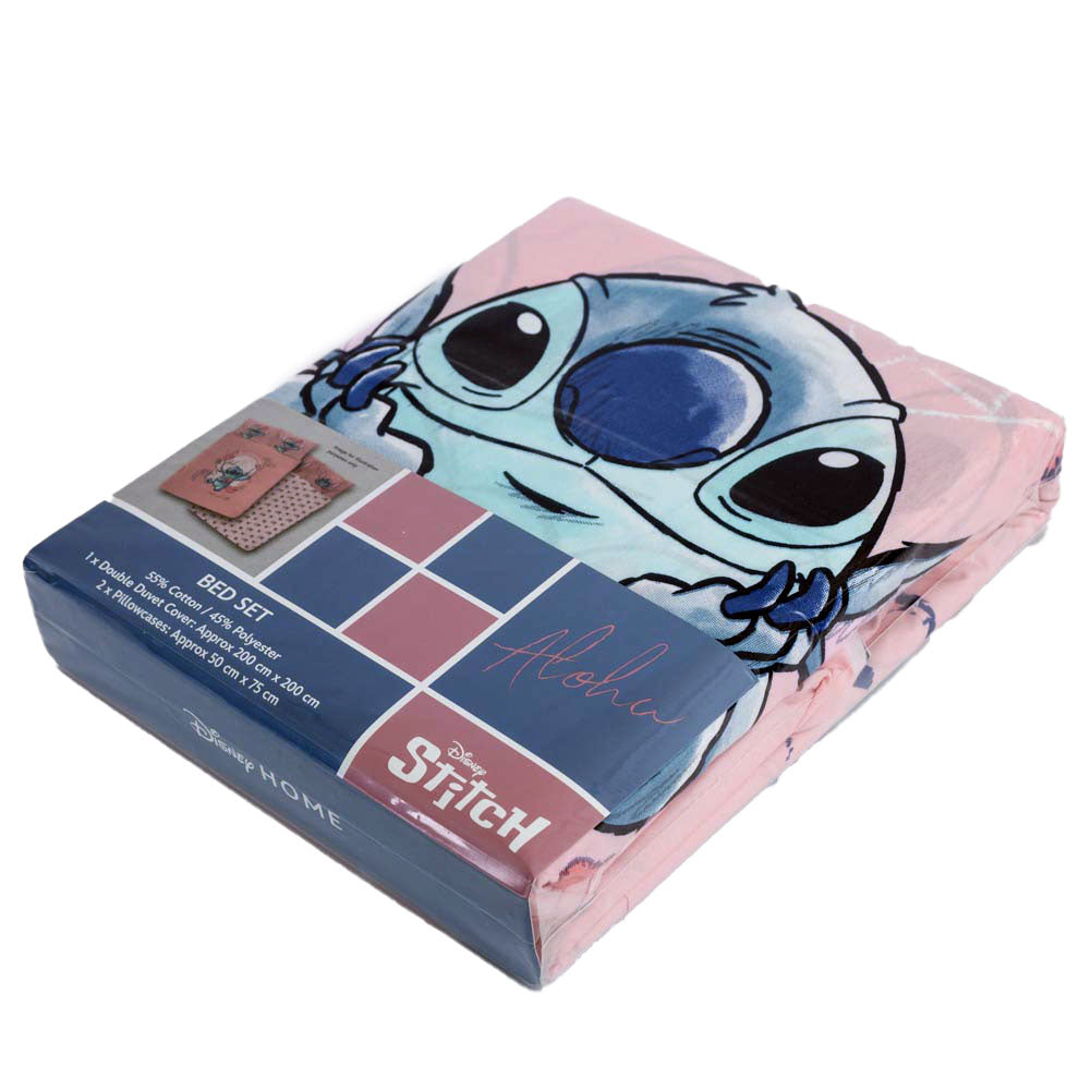 Lilo & Stitch Aloha Double Duvet Set LKT Sport Entertainment>Movies>Lilo & Stitch Duvet Covers