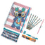 Lilo & Stitch Aloha Hawaii A4 Bumper Stationery Set LKT Sport Deluxe 12 piece bumper stationery set1 x A4 Wiro notepad1 x Pencil case6 x Colouring pencils1 x Ballpoint click pen1 x Drawing pencil1 x Ruler1 x Pencil sharpenerOfficial licensed productApprox