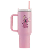 Lilo & Stitch Angel 40oz Tumbler LKT Sport Pastel pink Angel 40oz thermal tumbler, ideal for all Lilo & Stitch fans of all agesKeep your drinks hot or cold for hours with double-walled insulationIncludes a soft grip handle for extra comfortWith a sturdy d