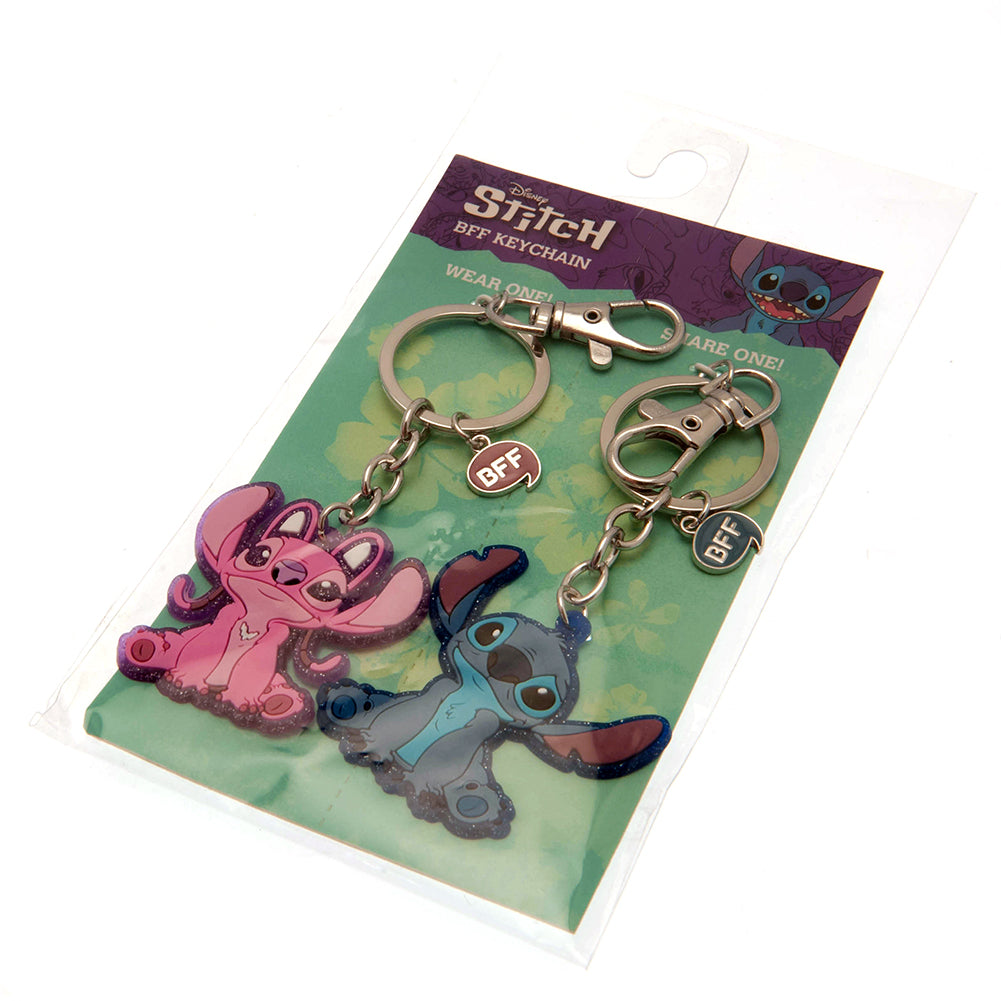 Lilo & Stitch BFF Keyring Set LKT Sport Entertainment>Movies>Lilo & Stitch