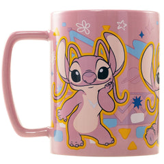 Lilo & Stitch Fuzzy Angel Mug LKT Sport Entertainment>Movies>Lilo & Stitch Mugs