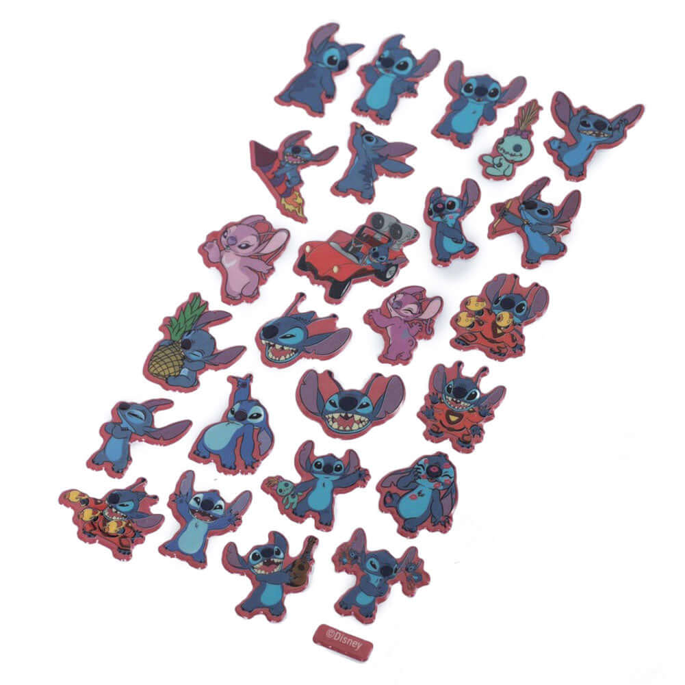Lilo & Stitch Puffy Sticker Set LKT Sport Entertainment>Movies>Lilo & Stitch 3D Decorative Stickers