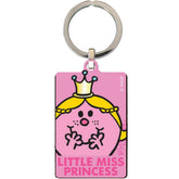 Little Miss Princess Metal Keyring LKT Sport Entertainment>TV Series>Mr. Men And Little Miss Keychains