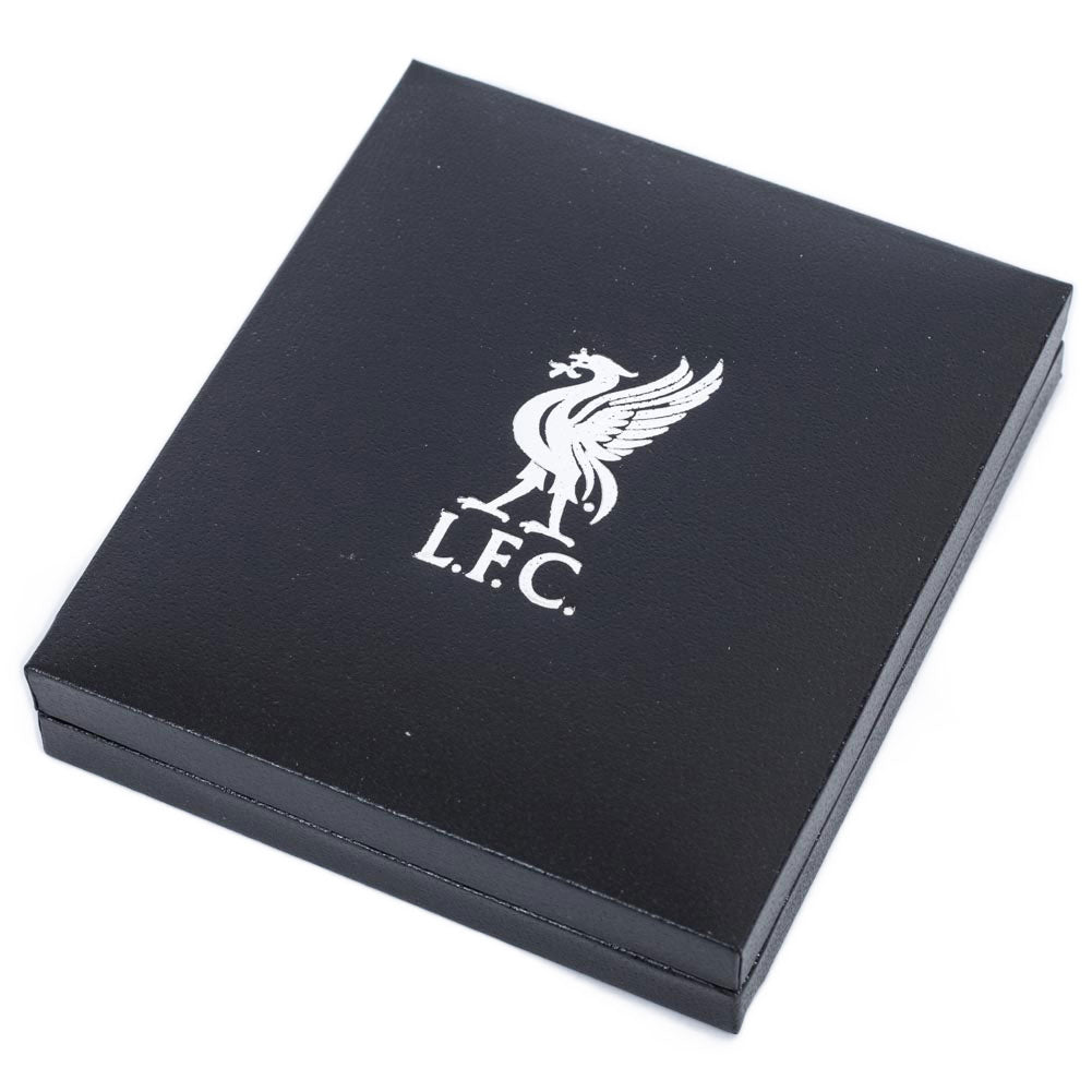 Liverpool FC 18ct Gold Plated on Silver Crest Pendant & Chain LKT Sport Football>Premier League>Liverpool FC