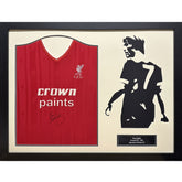 Liverpool FC 1986 Dalglish Signed Shirt Silhouette LKT Sport Football>Premier League>Liverpool FC