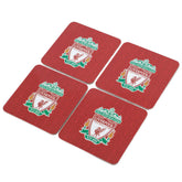 Liverpool FC 4pk Cork Coaster LKT Sport Football>Premier League>Liverpool FC Coasters