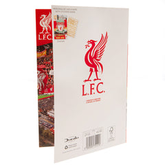 Liverpool FC Birthday Card With Stickers LKT Sport Football>Premier League>Liverpool FC Greeting Cards