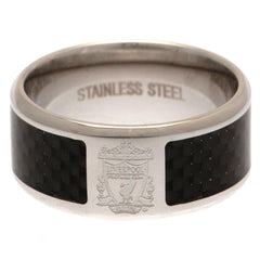 Liverpool FC Carbon Fibre Ring Medium LKT Sport Football>Premier League>Liverpool FC Rings
