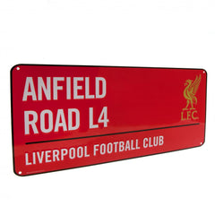 Liverpool FC Colour Street Sign LKT Sport Football>Premier League>Liverpool FC Novelty Signs