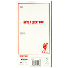 Liverpool FC Crest Birthday Card LKT Sport Football>Premier League>Liverpool FC Greeting Cards