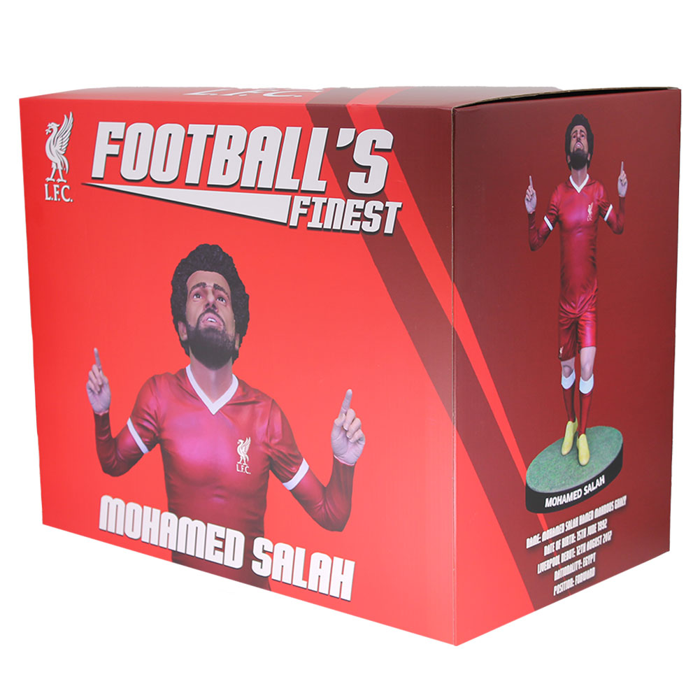 Liverpool FC Football's Finest Mohamed Salah Premium 60cm Statue LKT Sport Football>Premier League>Liverpool FC|Football>SoccerStarz