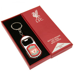 Liverpool FC Keyring Torch Bottle Opener LKT Sport Football>Premier League>Liverpool FC Keychains