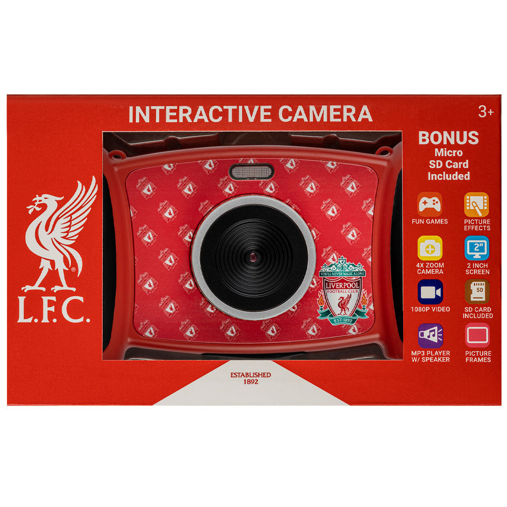 Liverpool FC Kids Interactive Camera LKT Sport Football>Premier League>Liverpool FC Point-and-Shoot Digital Cameras