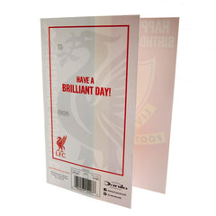 Liverpool FC Liverbird Birthday Card LKT Sport Football>Premier League>Liverpool FC Greeting Cards