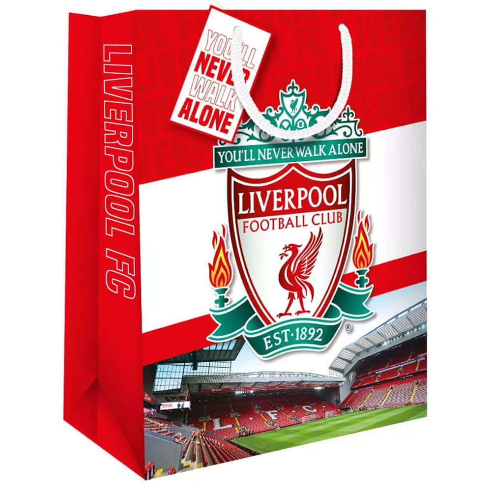 Liverpool FC Medium Colour Gift Bag LKT Sport Football>Premier League>Liverpool FC Gift Bags