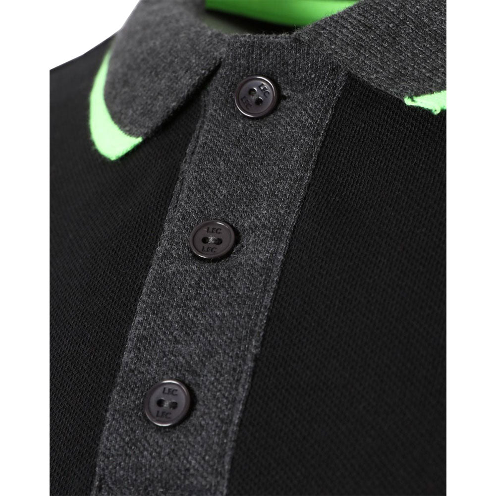 Liverpool FC Neon Panel Polo Mens Charcoal Small LKT Sport Football>Premier League>Liverpool FC Polos
