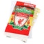 Liverpool FC Personalised Birthday Card LKT Sport Red and white gloss finish birthday cardFeaturing a large LFC crest on the front and stadium graphic insideIncludes any family relation stickers for the front of the cardMessage inside reads 'Have a Fantas