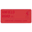 Liverpool FC Red Street Sign LKT Sport Gloss finish design stamped metal wall signVibrant red Anfield Road street sign, with embossed text and a Liverbird in the right hand cornerReady to hang on the wall with four small holes for fixingOfficial licensed
