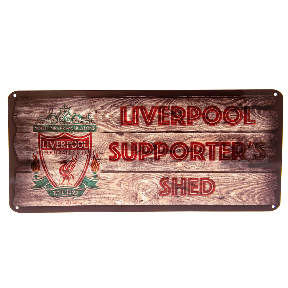 Liverpool FC Shed Sign LKT Sport Football>Premier League>Liverpool FC Novelty Signs