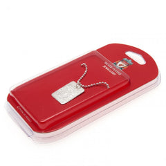 Liverpool FC Silver Plated Dog Tag & Chain LKT Sport Football>Premier League>Liverpool FC Necklaces
