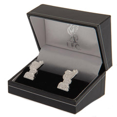Liverpool FC Silver Plated Formed Liverbird Cufflinks LKT Sport Football>Premier League>Liverpool FC Cufflinks