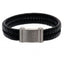 Liverpool FC Single Plait Leather Bracelet LKT Sport Single plait design bracelet made from genuine leather Black bracelet with a stainless steel magnetic clasp featuring and engraved club crest Official licensed product Approx 21cm x 1cm Presented in a g