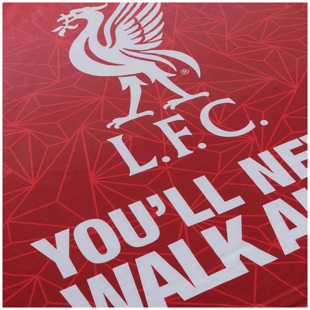 Liverpool FC Slogan Sherpa Fleece Blanket LKT Sport Football>Premier League>Liverpool FC Throw Blankets