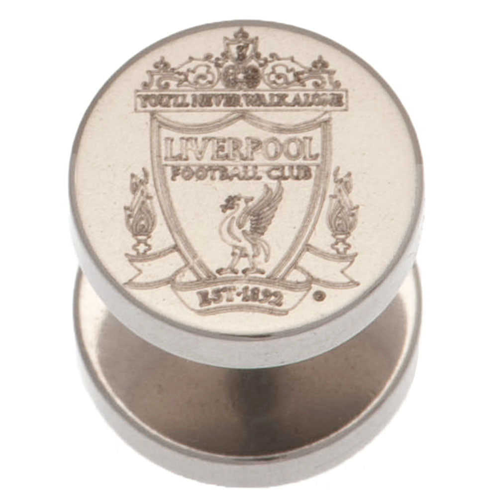 Liverpool FC Stainless Steel Stud Earring CR LKT Sport Football>Premier League>Liverpool FC Earrings