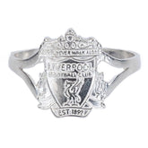 Liverpool FC Sterling Silver Split Shank Ring Medium LKT Sport Football>Premier League>Liverpool FC