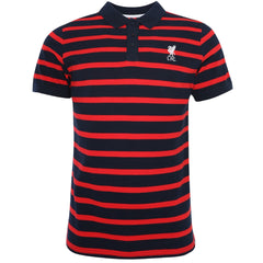 Liverpool FC Stripe Polo Mens Small LKT Sport Football>Premier League>Liverpool FC Polos