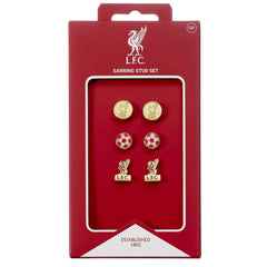 Liverpool FC Stud Earring Set LKT Sport Football>Premier League>Liverpool FC Earrings