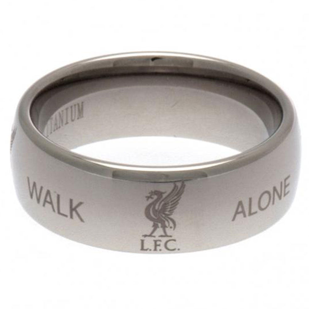 Liverpool FC Super Titanium Ring Large LKT Sport Football>Premier League>Liverpool FC Rings