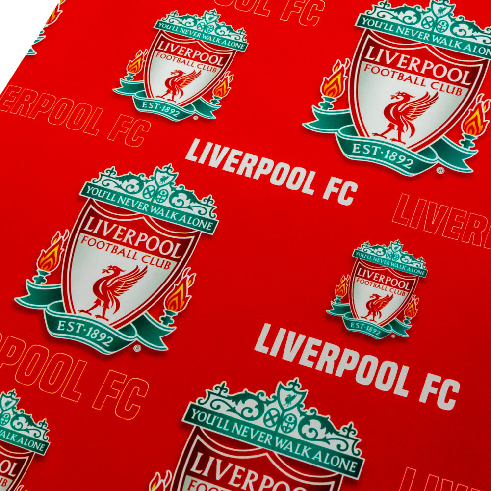 Liverpool FC Text Gift Wrap LKT Sport Football>Premier League>Liverpool FC Gift Wrapping