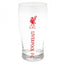 Liverpool FC Tulip Pint Glass LKT Sport Wordmark design tulip style pint glass Features Liverpool FC text and Liverbird club crest in red Official licensed product Approx 570ml (1 pint) Approx 15cm tall, 8cm in diameter In a printed card box Beer Glasses