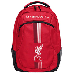 Liverpool FC Ultra Action Backpack LKT Sport Ultra design backpack featuring Liverpool text and full colour club crestMain compartment has a large double zipped opening for easy accessInternal elasticated pouch and front zipped pocket2 mesh side pocketsOf