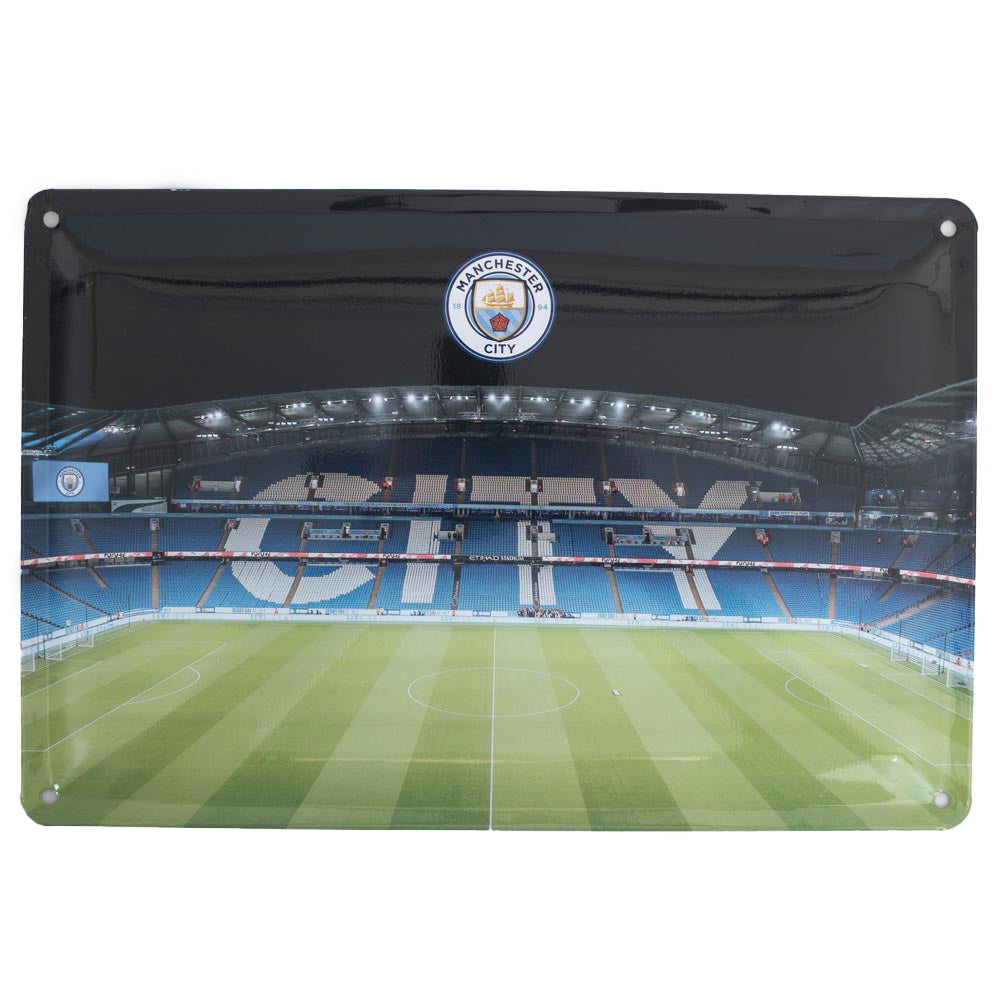 Manchester City FC 2pk Stadium Sign LKT Sport Football>Premier League>Manchester City FC Novelty Signs