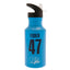 Manchester City FC Aluminium Drinks Bottle Foden LKT Sport High quality lightweight aluminium drinks bottleMatt blue finish bottle with the City club crest in whiteFeaturing Phil Foden signature, name and squad numberScrew top lid with a closable clear dr