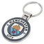 Manchester City FC Boxed Crest Keyring LKT Sport Executive metal Man City crest shaped keyring with split ringDie stamped design with full colour enamel infillOfficial licensed productApprox 45mm x 45mm Keychains