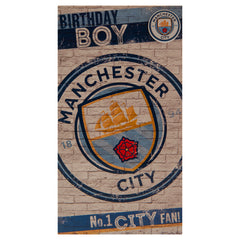 Manchester City FC Boy Birthday Card LKT Sport Football>Premier League>Manchester City FC Greeting Cards