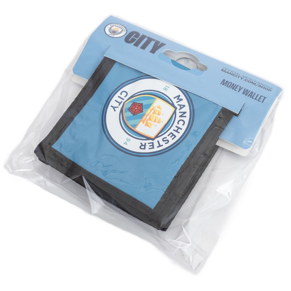 Manchester City FC Canvas Wallet LKT Sport Football>Premier League>Manchester City FC Wallets