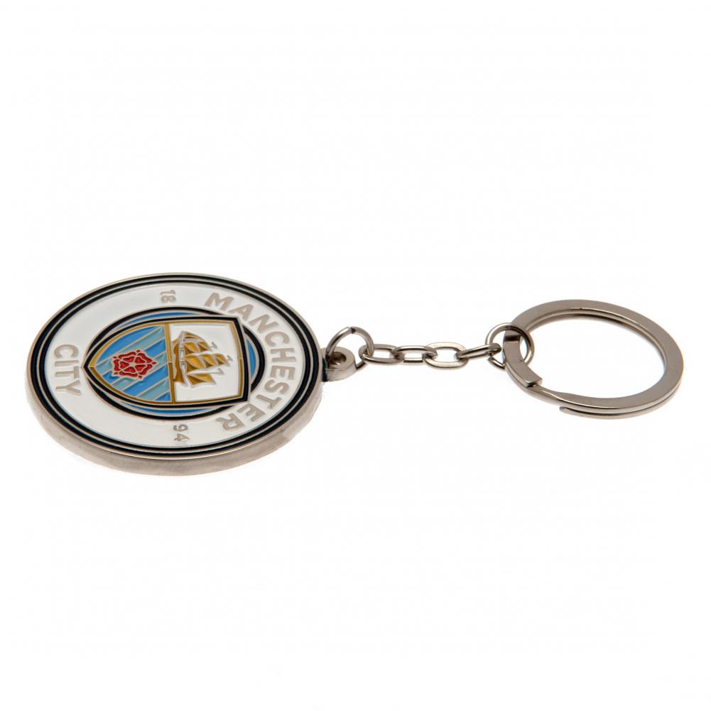 Manchester City FC Crest Keyring LKT Sport Football>Premier League>Manchester City FC Keychains