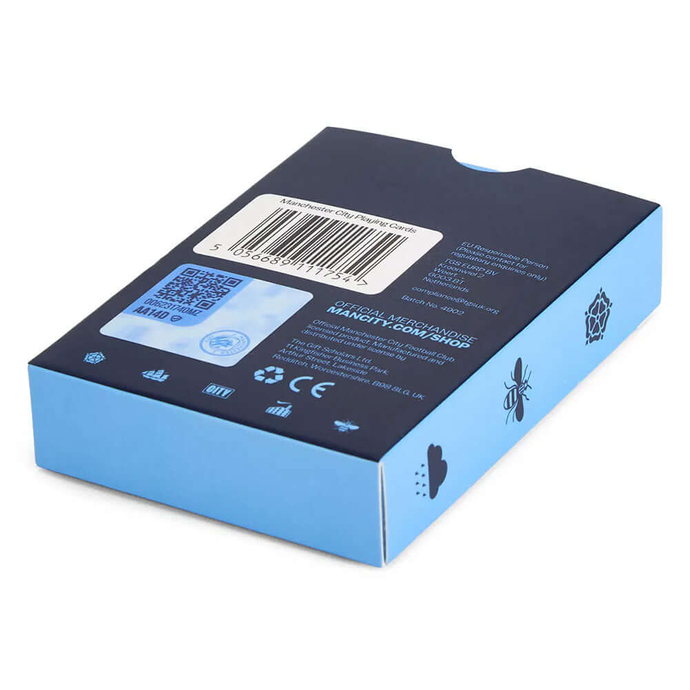 Manchester City FC Executive Playing Cards LKT Sport Football>Premier League>Manchester City FC Card Games