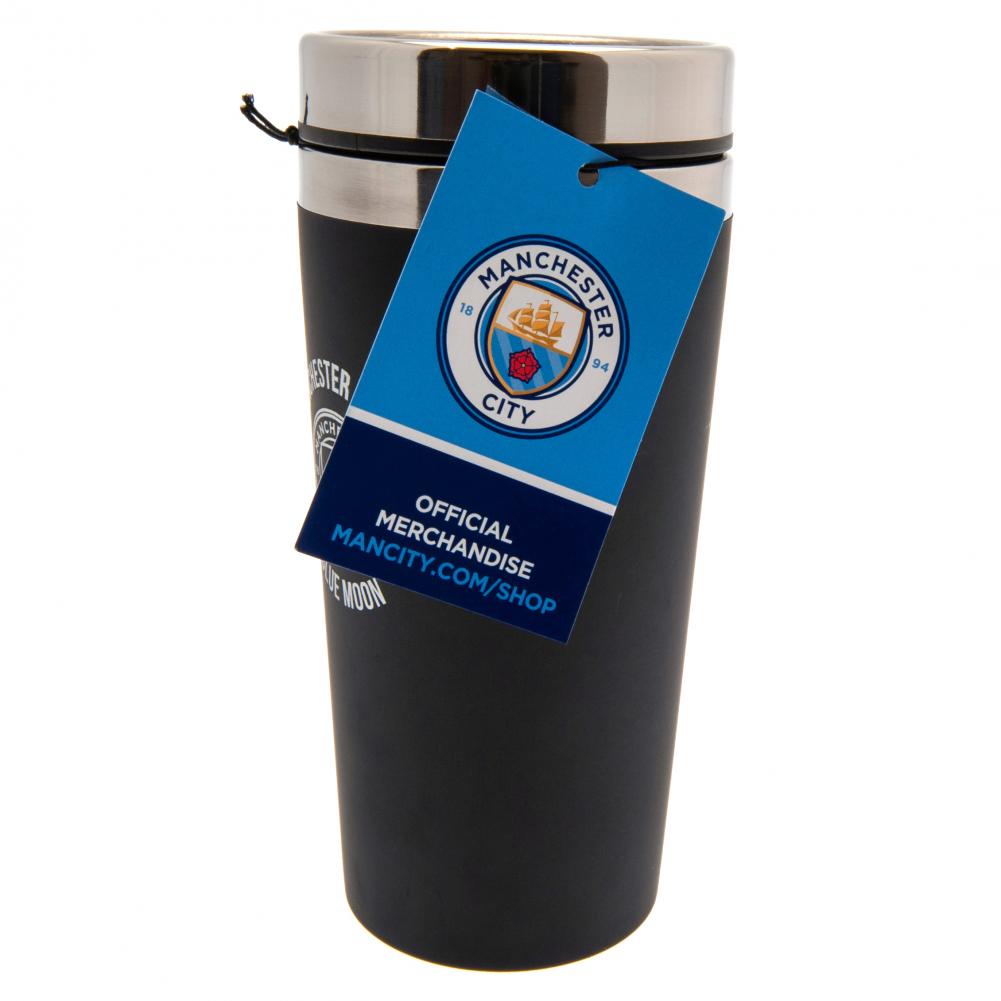 Manchester City FC Executive Travel Mug LKT Sport Football>Premier League>Manchester City FC Travel Mugs