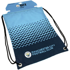 Manchester City FC Fade Gym Bag LKT Sport Football>Premier League>Manchester City FC Gym Duffel Bags