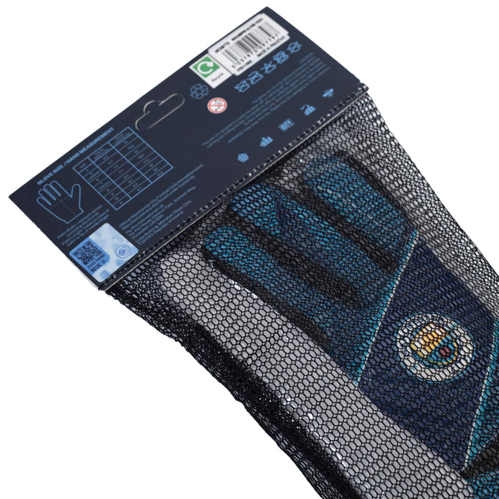 Manchester City FC Fuse Goalkeeper Gloves Yths LKT Sport Football>Premier League>Manchester City FC Soccer Gloves